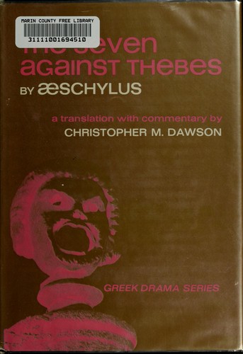 The seven against Thebes. (1970, Prentice-Hall)