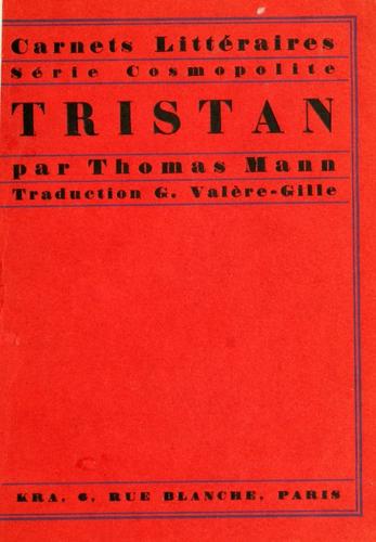 Thomas Mann: Tristan (French language, 1907, Akra)