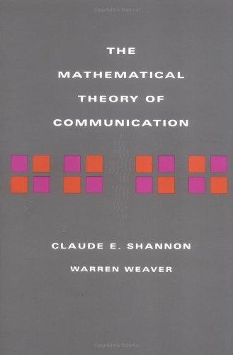 The Mathematical Theory of Communication (1963)