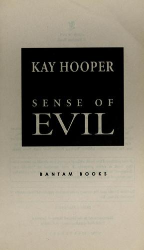 Kay Hooper: Sense of evil (2003, Bantam Books)