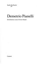 De Marchi, Emilio: Demetrio Pianelli (Italian language, 1991, Garzanti)