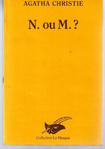 N. ou M. ? (French language, 1980, Editions du Masque)