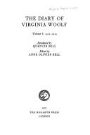 The diary of Virginia Woolf (1977, Hogarth Press)