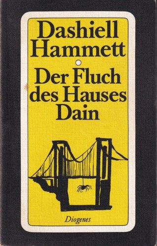 Dashiell Hammett: Der Fluch des Hauses Dain (German language, 1977, Diogenes)