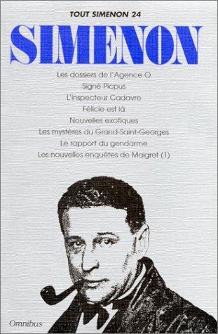 Tout Simenon 24 (French language, 1992)
