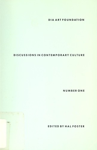 Discussions in Contemporary Culture (Paperback, 1987, Bay Press (WA))