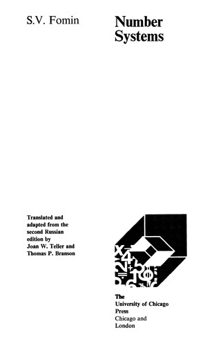 Number systems (1974, University of Chicago Press)