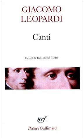 Canti (French language, 1982)