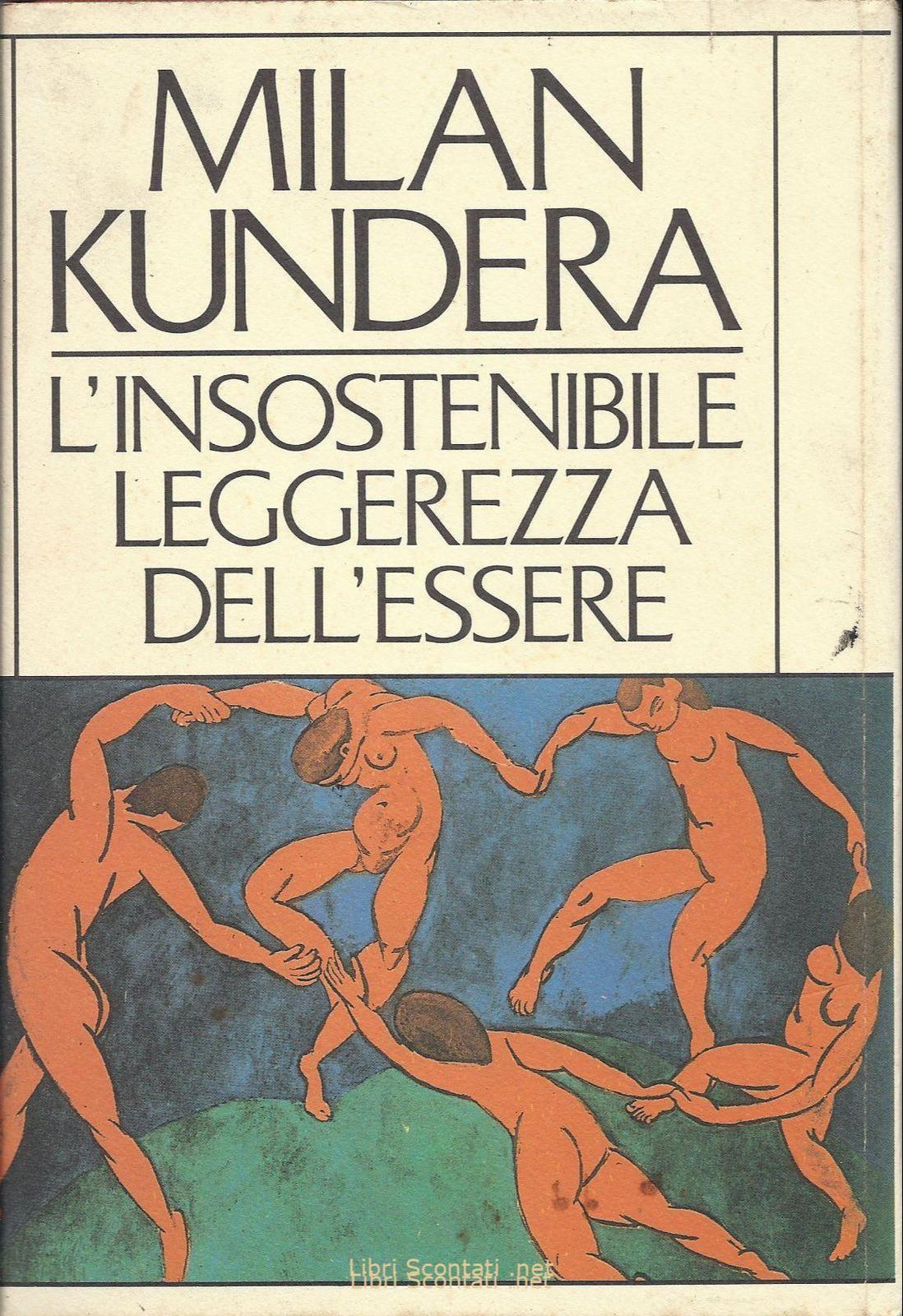 Milan Kundera: L'insostenibile leggerezza dell'essere (Italian language, 1985, Club degli Editori)