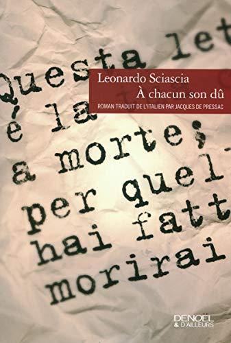 À chacun son dû (French language, 2009)