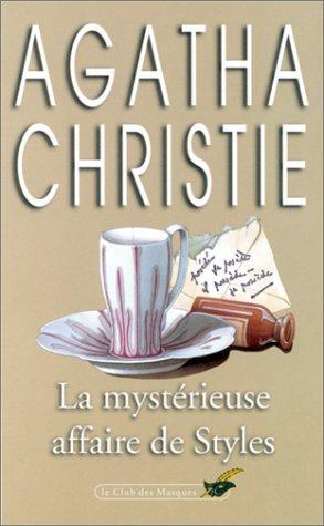 La Mystérieuse Affaire de Styles (French language, 1977)