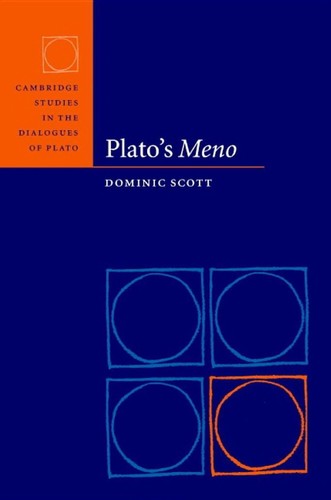 Plato's Meno (2006, Cambridge University Press)