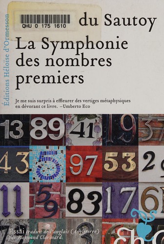 La symphonie des nombres premiers (French language, 2011, H. d'Ormesson)