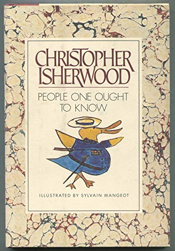 Christopher Isherwood: People One Ought to Know (Hardcover, 1982, Doubleday)