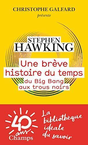 Une brève histoire du temps. Du Big Bang aux trous noirs (Champs sciences) (French language)