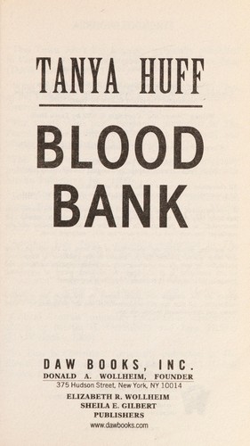 Blood Bank (Paperback, 2008, DAW)