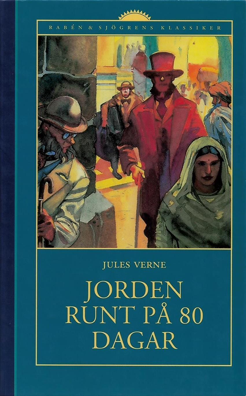 Jorden runt på 80 dagar (Swedish language, Rabén & Sjögren)