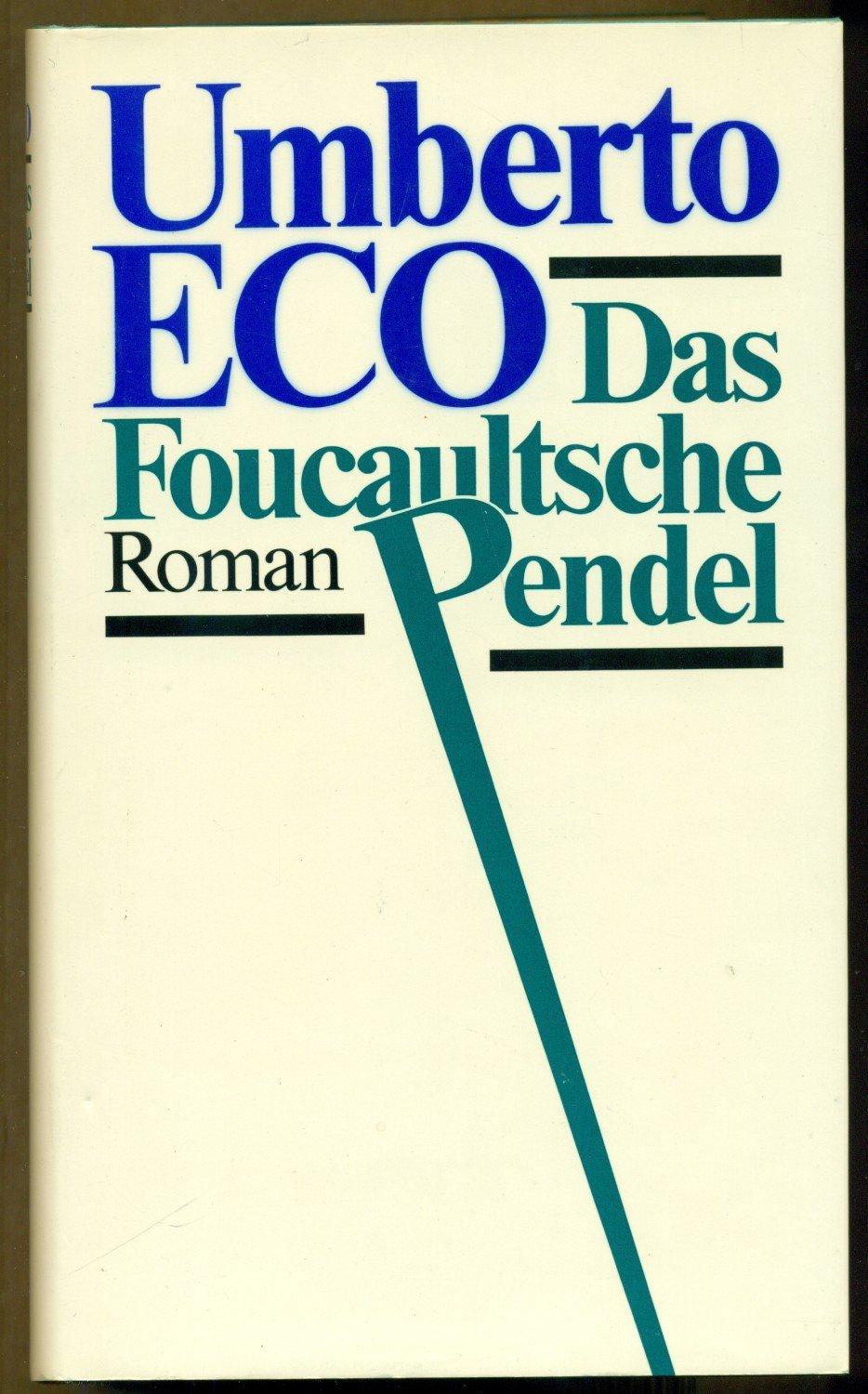 Das Foucaultsche Pendel (German language, 1989, Club Bertelsmann)