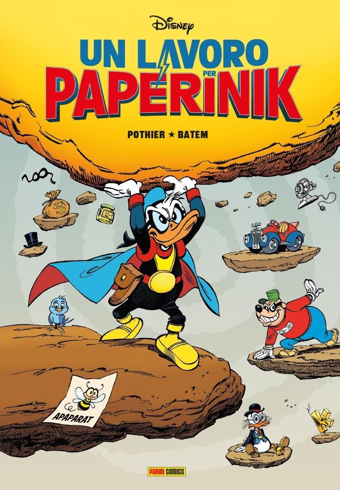 Nicolas Pothier, Luc Collin: Un lavoro per Paperinik (Hardcover, italiano language, Panini Comics)