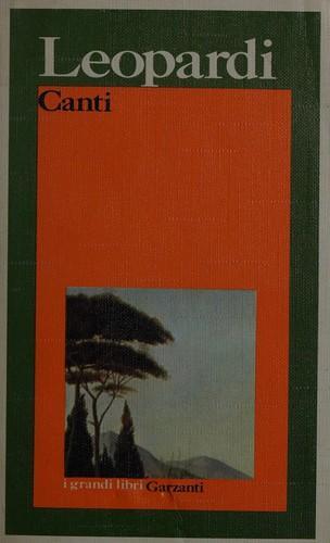 Canti (Italian language, 1988)