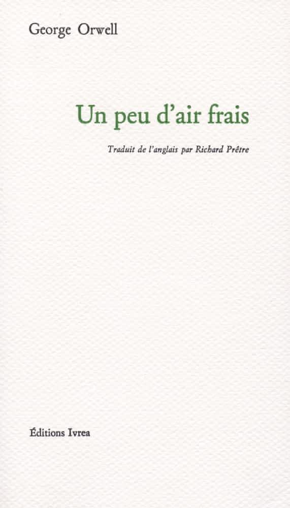 Un peu d'air frais (French language, 1983, Ivrea)