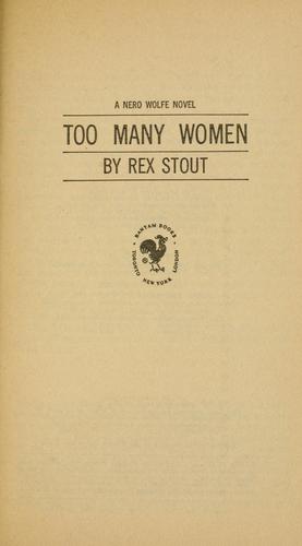 Too many women (1949, Bantam Books)