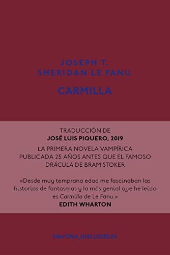 Sheridan Le Fanu, José Luis Piquero: Carmilla (Hardcover, Navona)