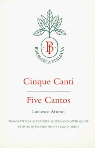 Cinque canti = (1996, University of California Press)