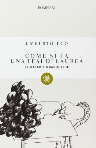 Come si fa una tesi di laurea (Italian language, 2008)