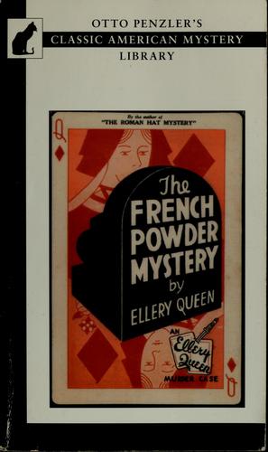 The French powder mystery (1995, Otto Penzler Books)