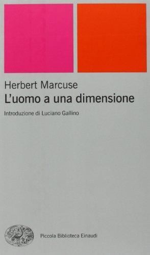 L'uomo a una dimensione (Italian language, 1999)