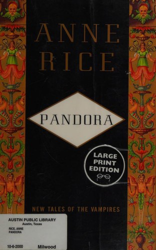 Pandora (1998, Random House Large Print in association with Alfred A. Knopf, Inc.)