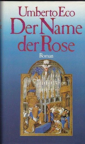 Der Name der Rose (German language, 1982, Club Bertelsmann)