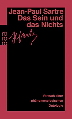 Jean-Paul Sartre: Das Sein und das Nichts (German language, 1974, Rowohlt Verlag)