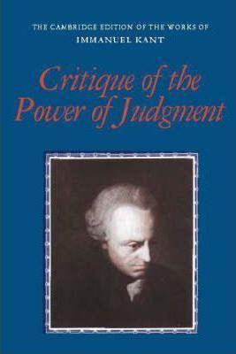 Critique of the power of judgment (2001)