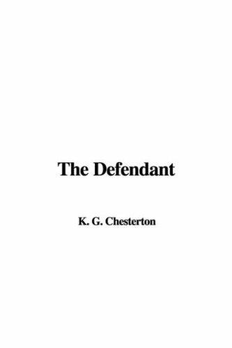 The Defendant (Paperback, 2007, IndyPublish)