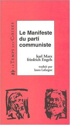 Manifeste du Parti communiste (French language, 1998)