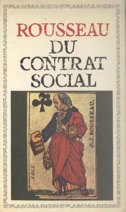 Du contrat social (French language, 1981, Garnier-Flammarion)