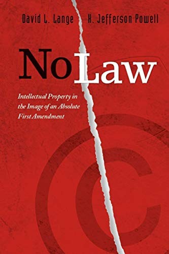 Lange, David: No law (2008, Stanford Law Books)