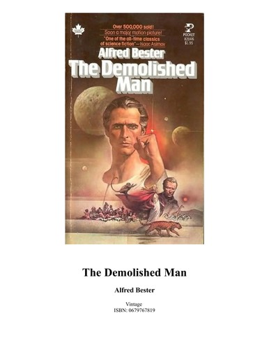 The demolishedman (1974, Penguin)