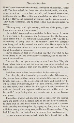 Jerome Jerome: Three men in a boat (2008, Oxford University Press)