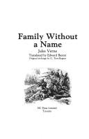 Family Without a Name (Hardcover, 1982, NC Press)