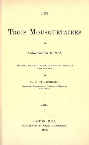 Les trois mousquetaires (1900, Ginn)