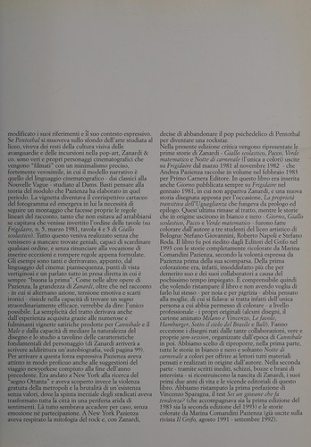 Andrea Pazienza: Zanardi (Italian language, 1998, Baldini & Castoldi)