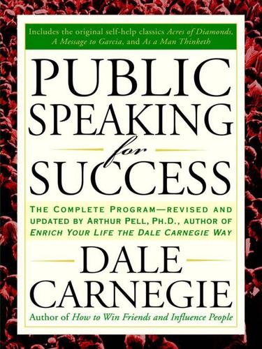 Dale Carnegie: Public Speaking for Success (EBook, 2009, Penguin USA, Inc.)