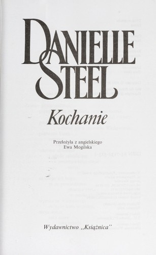 Kochanie (Polish language, 2000, Wydawn. Ksia z nica)