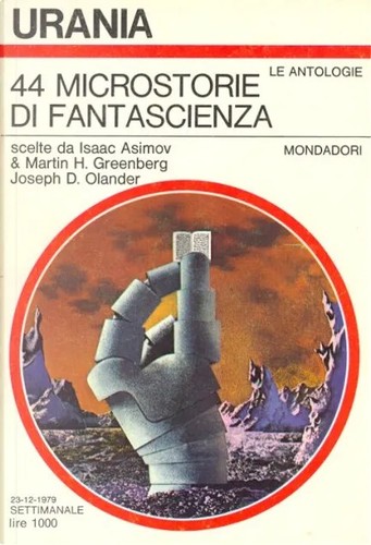 44 microstorie di fantascienza (Italian language, 1979, Mondadori)