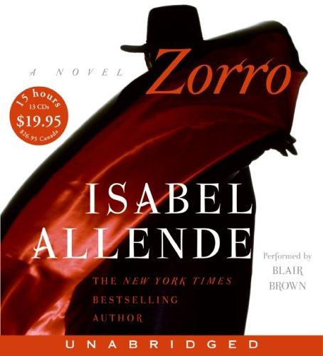 Isabel Allende: Zorro CD Low Price (2006, HarperAudio)