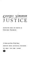 Justice (Hardcover, 1985, Harcourt Brace Jovanovich)