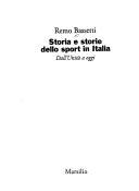 Storia e storie dello sport in Italia (Italian language, 1999, Marsilio)